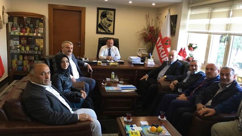 Derneğimizden Çaykur Genel Müdür Yardımcı Sn. Yusuf Ziya Alim'e Ziyaret