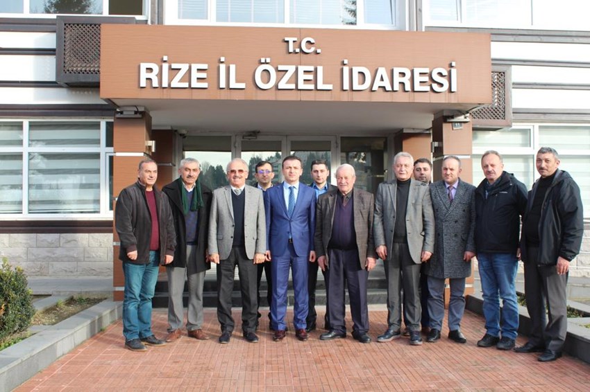 Salvader'den Rize İl Özel İdaresi Genel Sekreteri Sn. Ümit Hüseyin SARI'ya ziyaret
