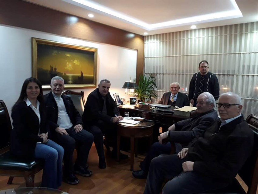 Eski Mv. Derneğimiz Onursal Başkanı Sn. Ahmet KABİL'e Ziyaret