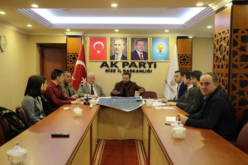 Derneğimiz Teknik Heyetinden Milletvekilimiz Sn. Muhammet Avcı'ya Sunum
