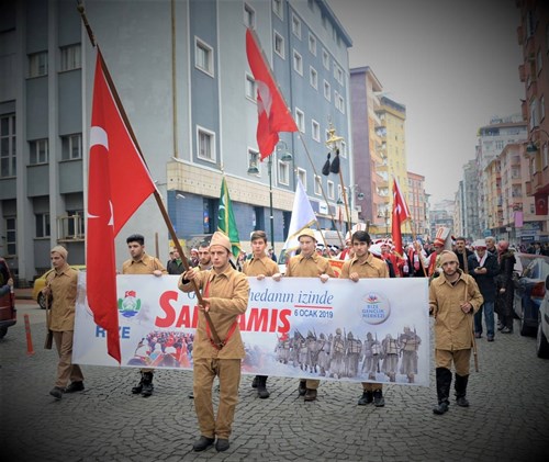 Sarıkamış Şehitlerimizi Saygı ile Rahmet İle Anıyoruz