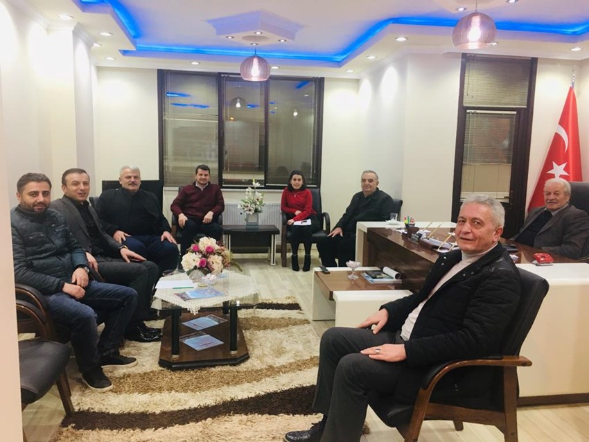 Karayolları Genel Müdürlüğünden Emekli Sn. İsmail KABİL Derneğimizi Ziyaret Etti